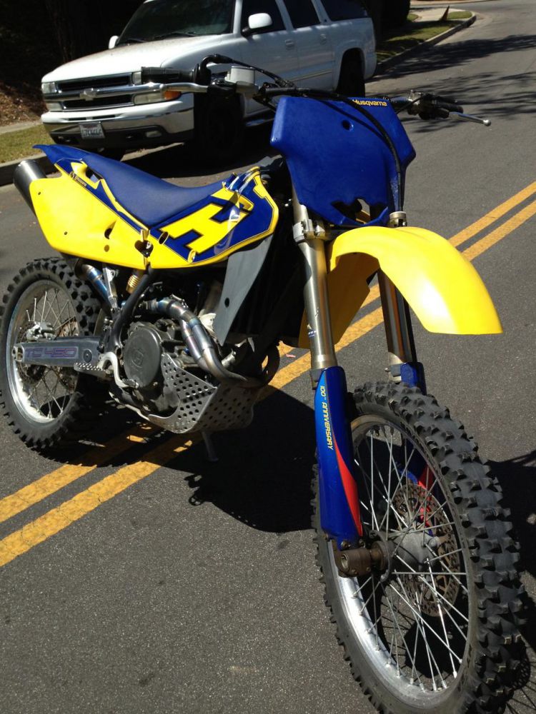 husqvarna dirt bike for sale craigslist