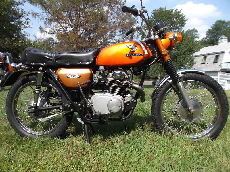 1970 Honda 175 scrambler #2