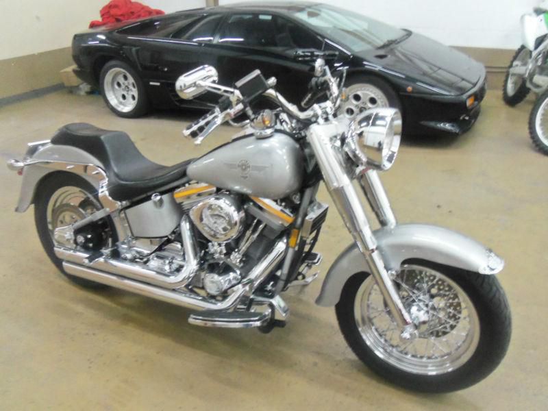 harley davidson fat boy grey ghost