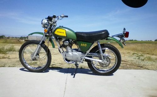 1972 Honda Sl100 Motosport K2 For Sale On 2040 Motos