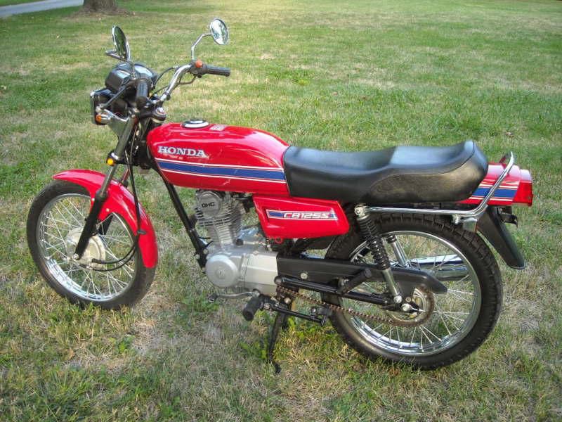 1985 Honda CB-125, 100 MPG, Red, Good Condition for sale ...