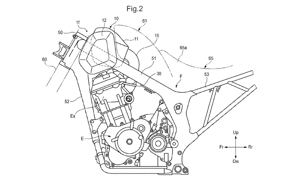 Retro Styled Dual Sport Revealed In Honda Patent Application