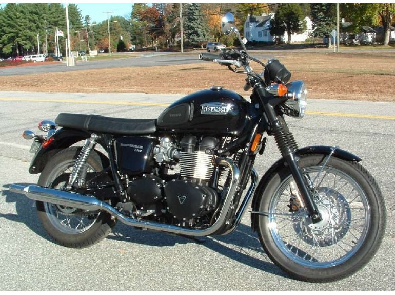 2013 triumph bonneville t100 - black 