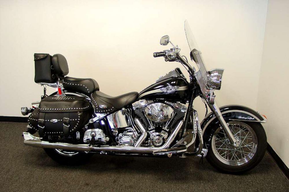 2003 harley-davidson flstc/flstci heritage softail classic  cruiser 