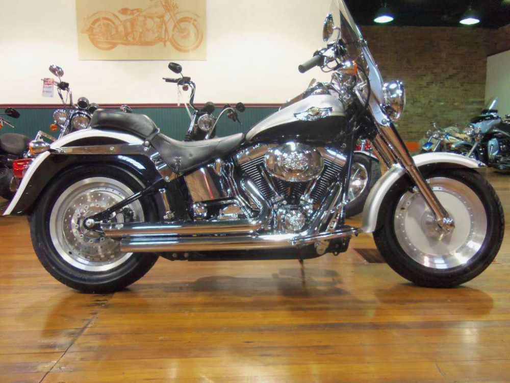 2003 harley-davidson flstf/flstfi fat boy  cruiser 