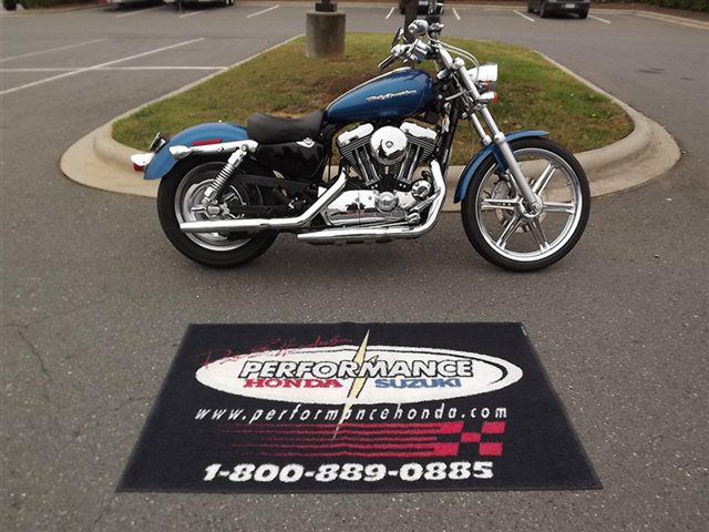 2005 blue harley-davidson xl1200c