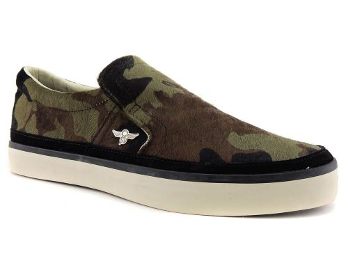 Creative recreation men&#039;s vento slip on shoes camouflage size 10.5 (d, m)