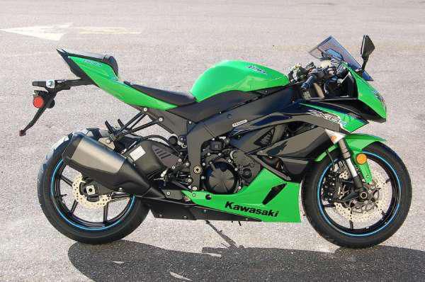 2012 kawasaki ninja zx-6r  sportbike 