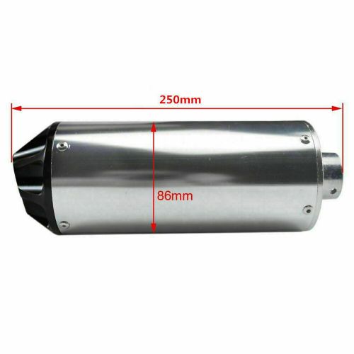 EXHAUST PIPE OVAL MUFFLER FOR LIFAN 90CC 125CC 140CC SDG SSR 107 109 125 P EX05