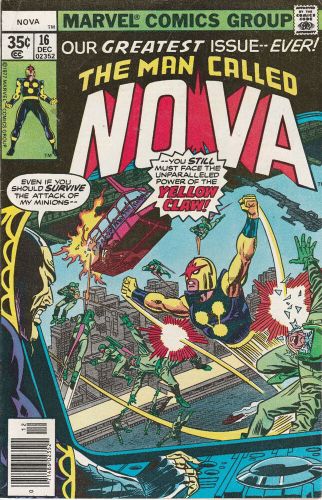 The man called nova - 16 (1977) marvel comics