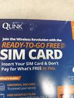 QLINK Wireless Cellular 4G LTE/5G Sim Card Kit - Includes Sim Card &amp; Adapter