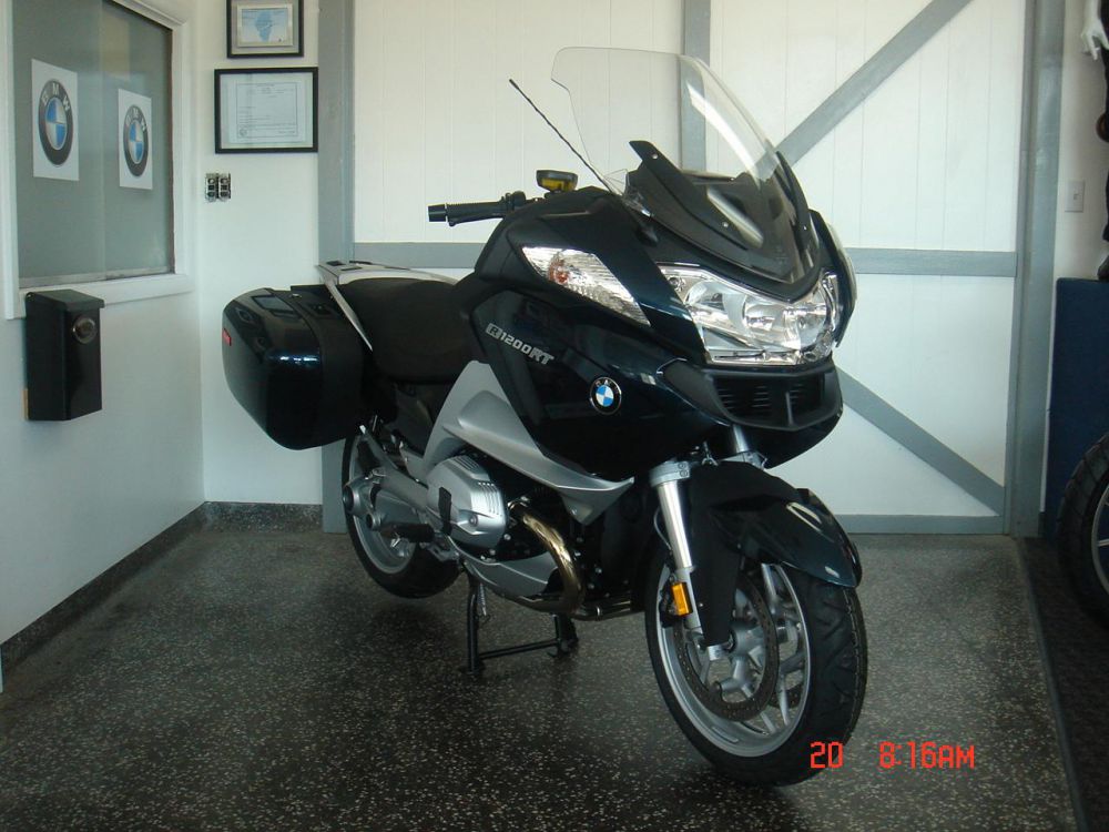 2013 bmw r1200rt low seat/suspension  touring 