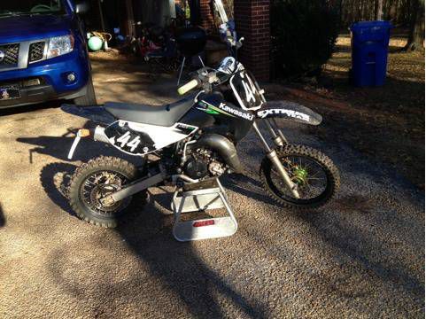 2009 kawasaki kx 65 monster energy edition