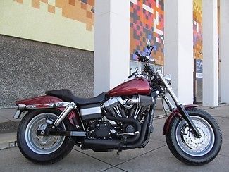 Harley-Davidson : Dyna 2009 Used Harley Davidson Fatbob Red