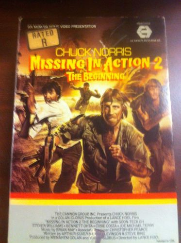 Missing in action 2     beta   chuck norris   original release on video