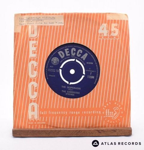 Cambridge Strings - The Desperados - 7&#034; Vinyl Record - VG+/VG