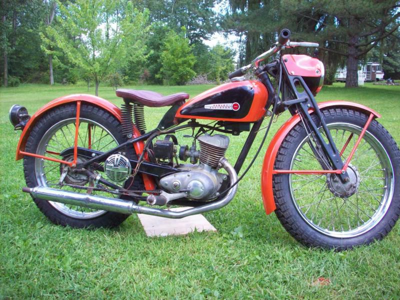 1950 harley davison 125 cc hummer-- no reserve