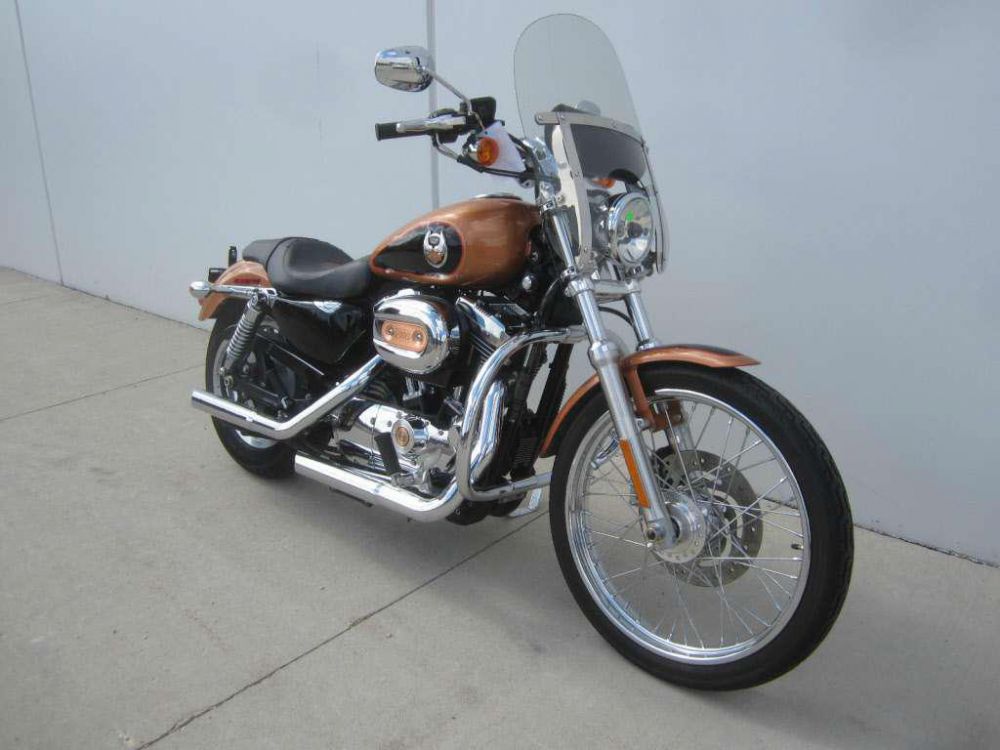 2008 harley-davidson xl 1200c sportster 1200 custom  cruiser 