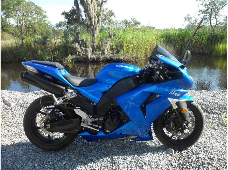 2007 kawasaki ninja zx-10r  sportbike 