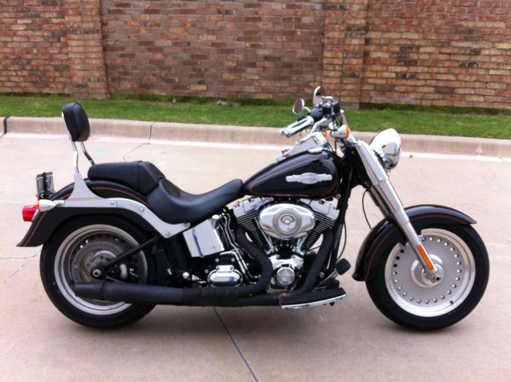 2011 harley-davidson flstf softail fat boy  cruiser 