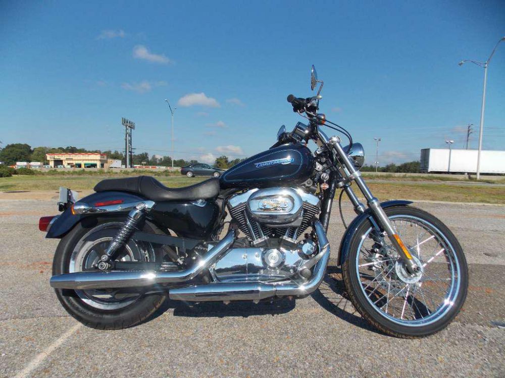 2008 harley-davidson xl 1200c sportster 1200 custom  cruiser 