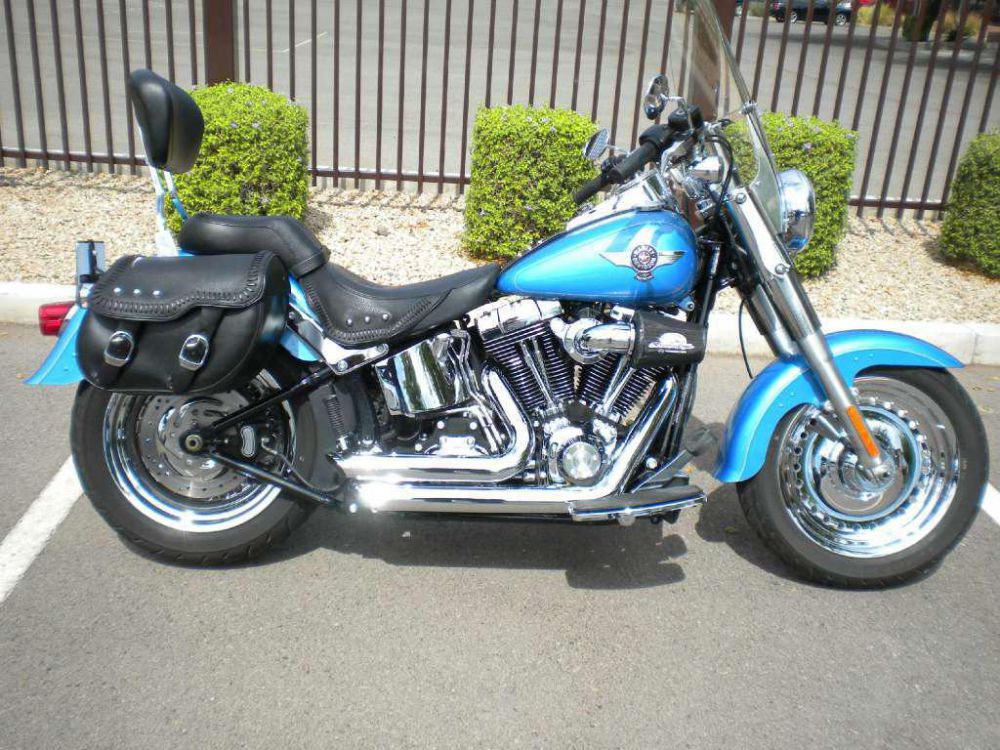 2011 harley-davidson flstf softail fat boy  cruiser 