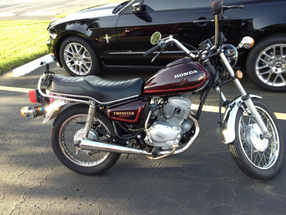 1982 honda cm series 200 twinstar cruiser 