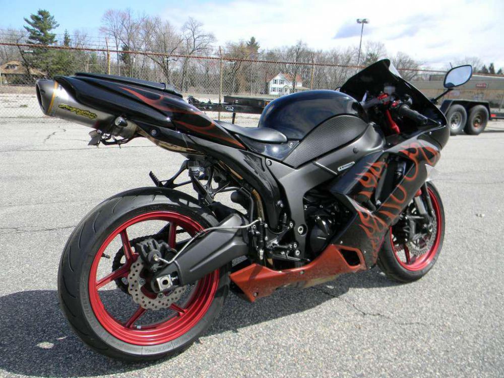 Kawasaki Ninja ZX 6r Black