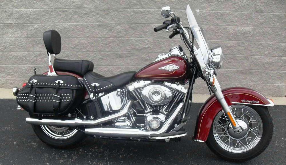 2010 harley-davidson flstc heritage softail classic  cruiser 