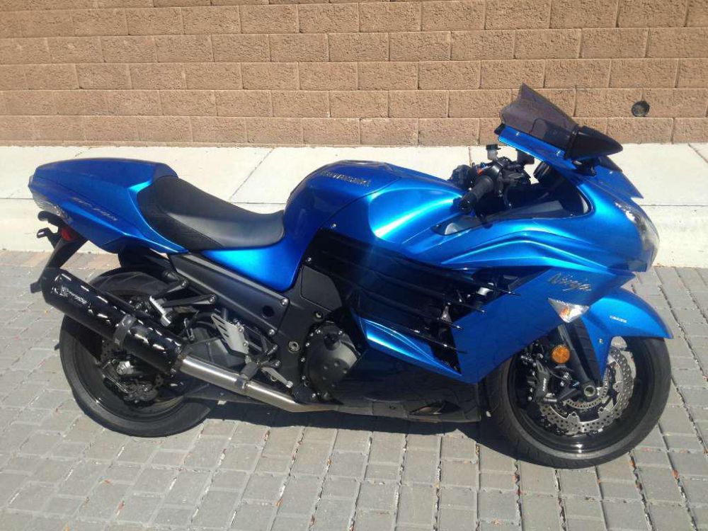 2012 kawasaki ninja zx-14r  sportbike 