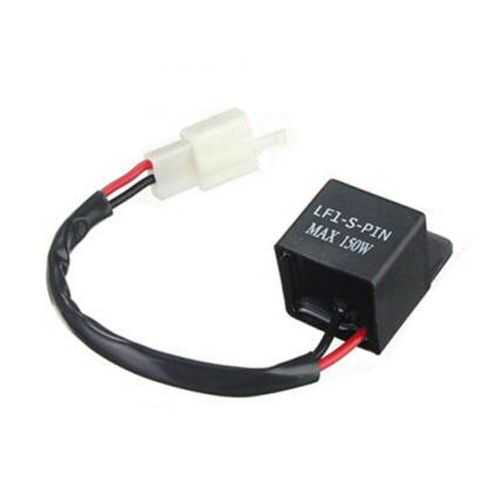 Adjustable led indicator relay motorcycle turn signal flasher relay 12v 2-pin