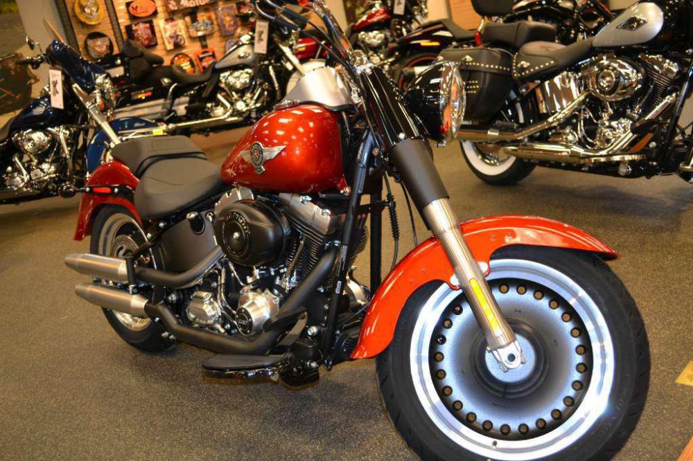 2013 harley-davidson flstfb softail fat boy lo  cruiser 