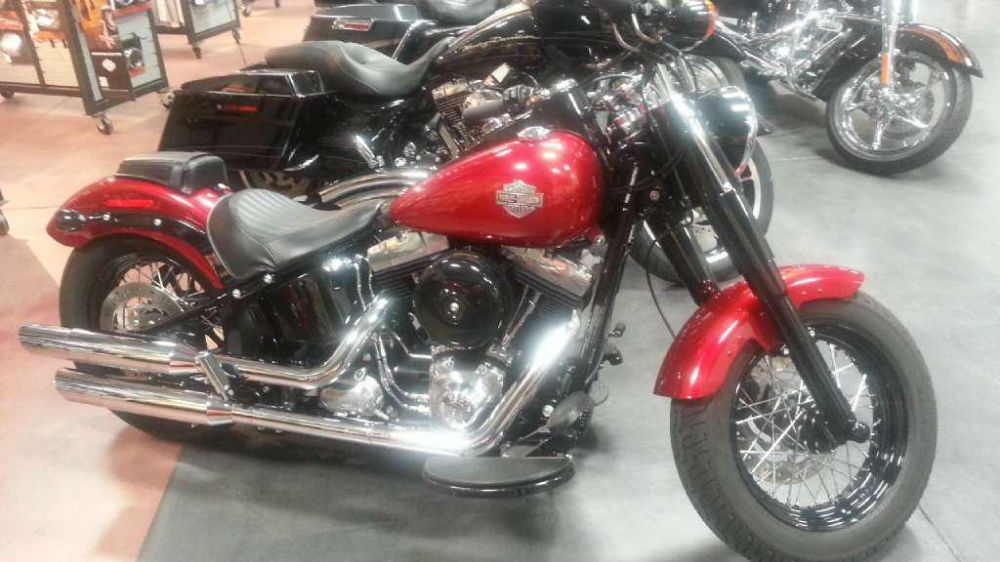 2013 harley-davidson fls softail slim  cruiser 