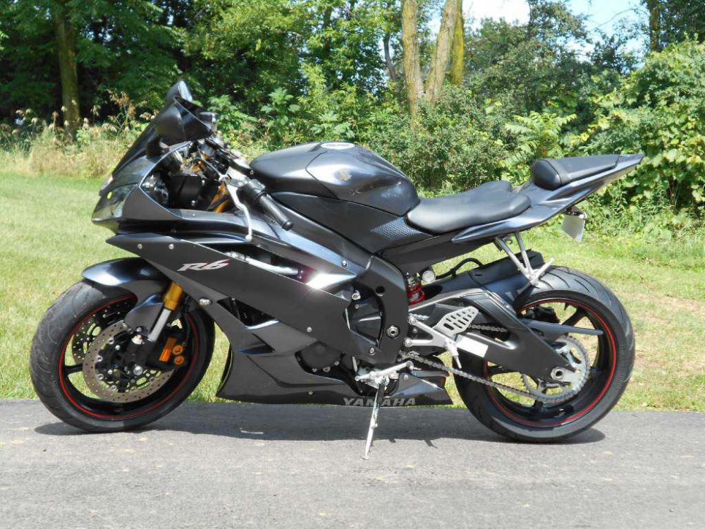 Yamaha r6 2007 Black