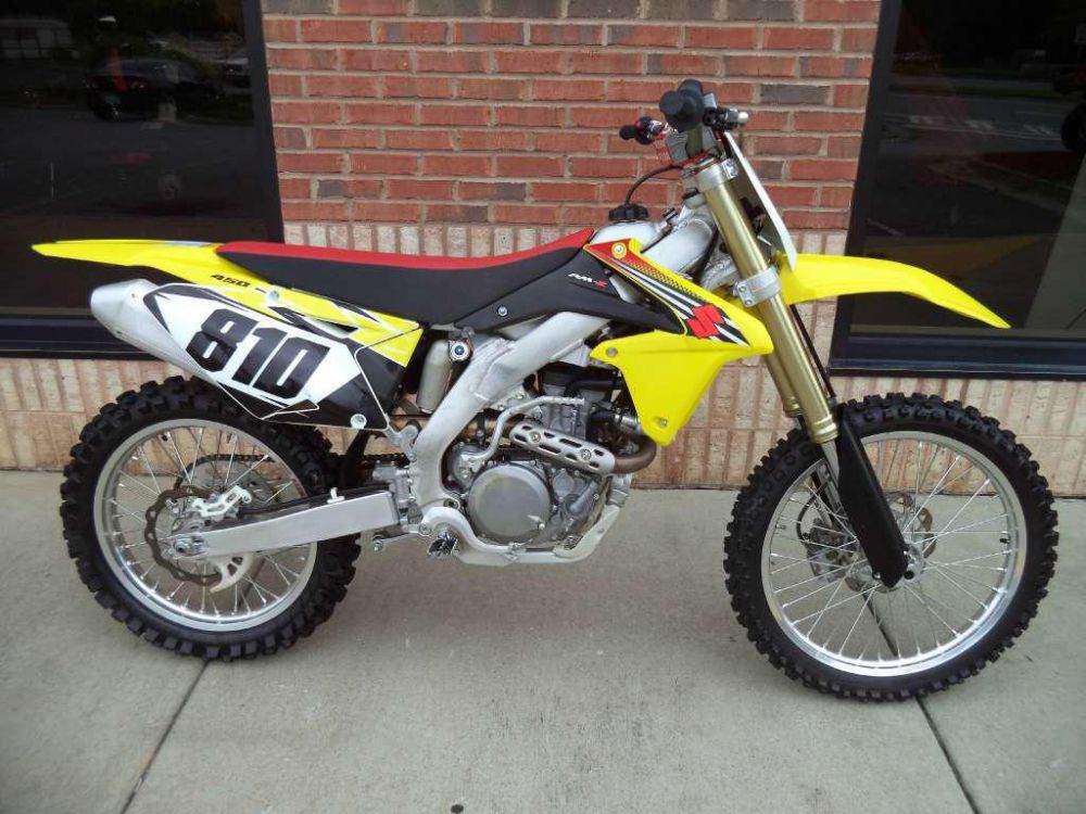 2012 suzuki rm-z450  mx 