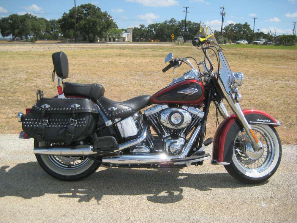 2012 harley-davidson flstc heritage softail classic  cruiser 