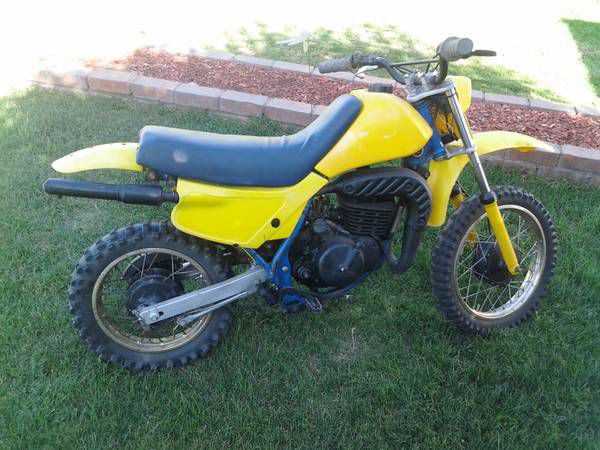 nice Christmas gift1992 DS 80cc Suzuki dirt bike