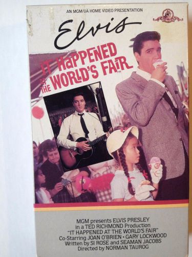 ELVIS PRESLEY&#039; IT HAPPENED AT THE WORLD&#039;S FAIR&#039; VIDEO IN RARE BETA FORMAT