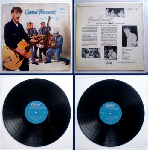 Gene vincent and the blue caps same original italy capitol 1957 lp