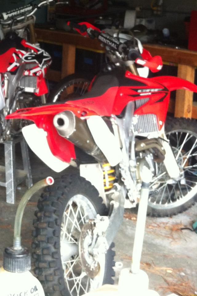 2006 Honda Crf 450X Dirt Bike 