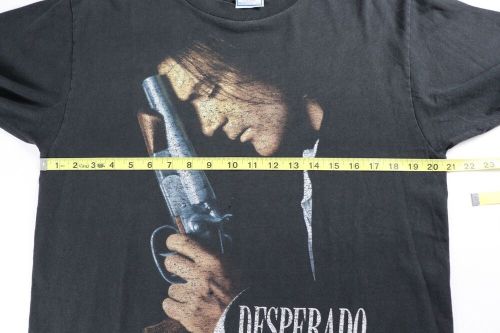 Vintage Desperado Movie Shirt Tee Black T-Shirt 1995 L Large Single Stitch