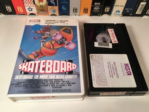 * Skateboard Betamax NOT VHS 1978 Family Action Beta Allen Garfield Leif Garrett