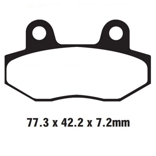 Brake pads brenta 3069 organic rear for hyosung boomer 125 / gt 125 650-