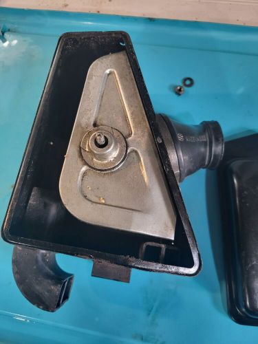 Very nice ts185 air box with nice rubber carb connect boot.