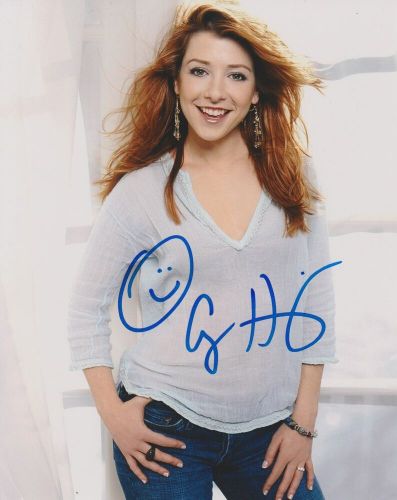 Alyson Hannigan Sexy Autographed Signed 8x10 Photo COA #MR605