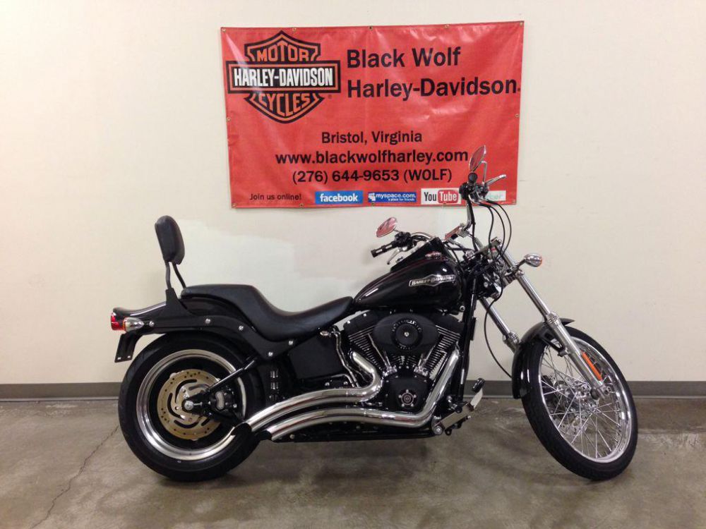 2007 harley-davidson fxstb softail night train  cruiser 