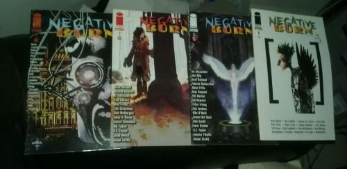 Negative burn comics lot 2005 run 1-4 lot set collection image desperado book