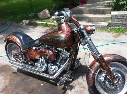 Custom built motorcycles: chopper