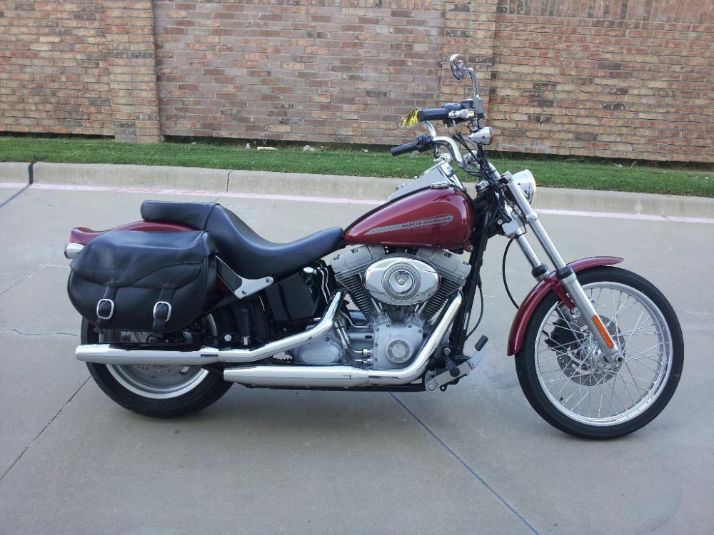 2007 harley-davidson fxst softail standard  cruiser 