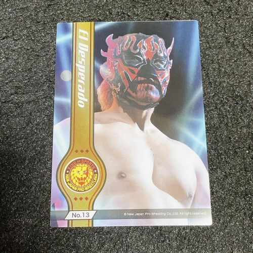 El Desperado New Japan Pro Wrestling Clear Card